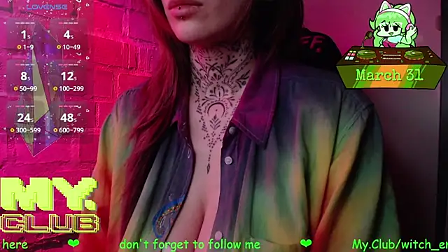 Chat XXX en directo de Witch_Emma