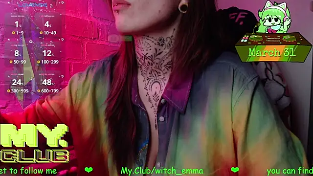 Witch_Emma: онлайн-секс-чат