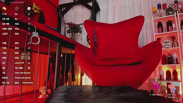 Chatroom XXX en direct de MistressAndre