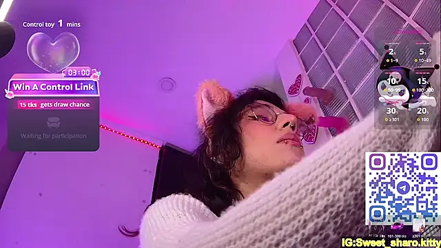 Show de Sweet-SharoKitty na webcam