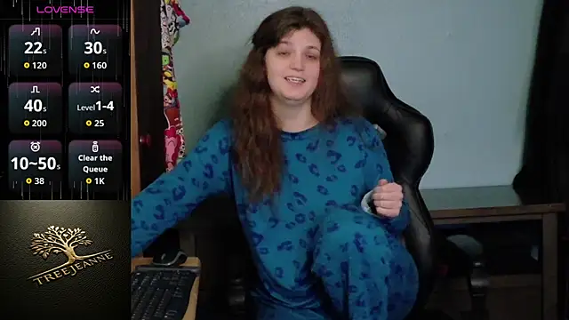 TreeJeanneのライブXXXチャット