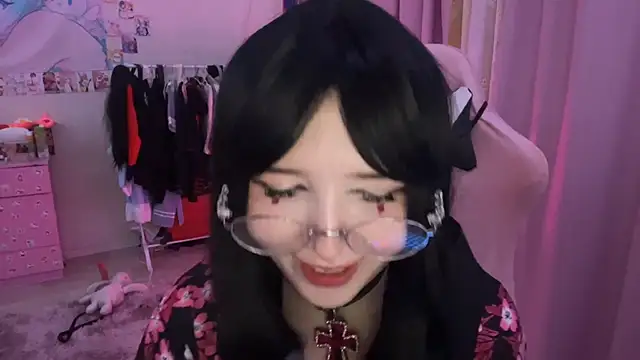 Show de ToxiraLuneX na webcam