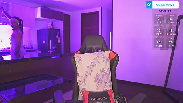 Show modela AmberRaus na web-kameri