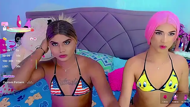 party_duo_trans Webcam Show