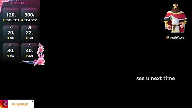 Show Webcam de LoveLyy-