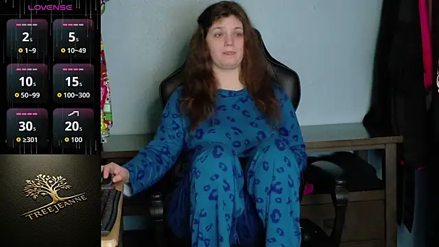 TreeJeanne Chat XXX in diretta