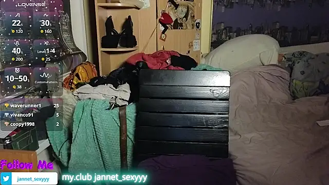 Chat XXX en directo de JannetPie