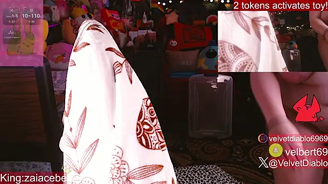 VelvetDiablo 라이브 XXX 채팅