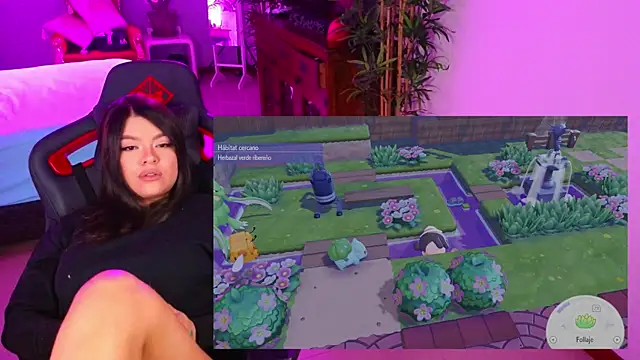 Chat +18 de ambarEvans ao vivo