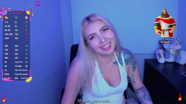 XXX chat uživo modela Megan_sexrosse