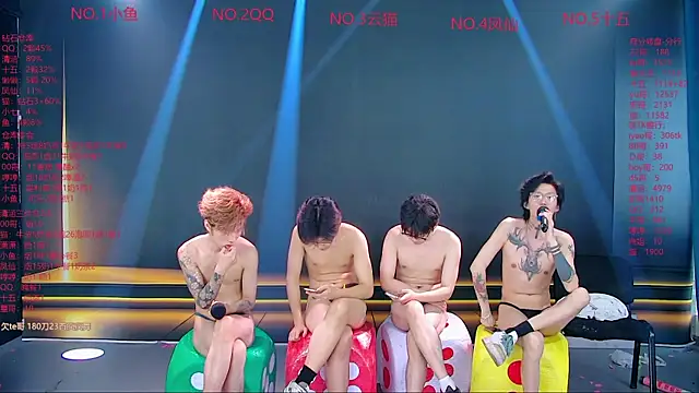 Show de NTN-lucky na webcam