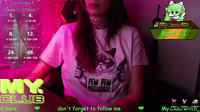 Witch_Emma 라이브 XXX 채팅