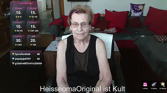 HeisseomaOriginal Chat XXX in diretta