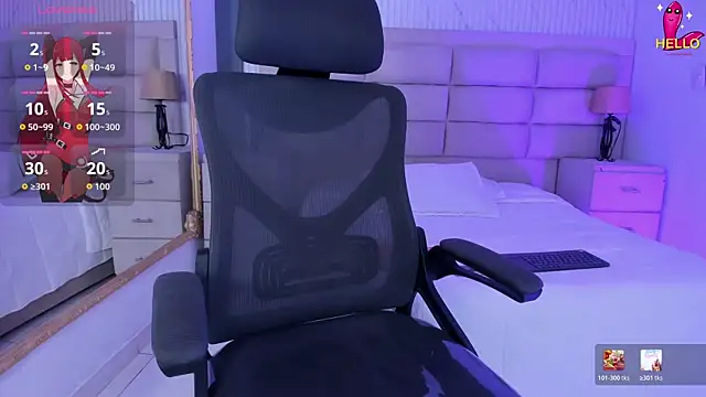 CarolineFyre élő XXX-chatje