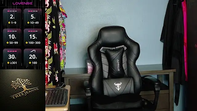 TreeJeanne Live XXX-chat