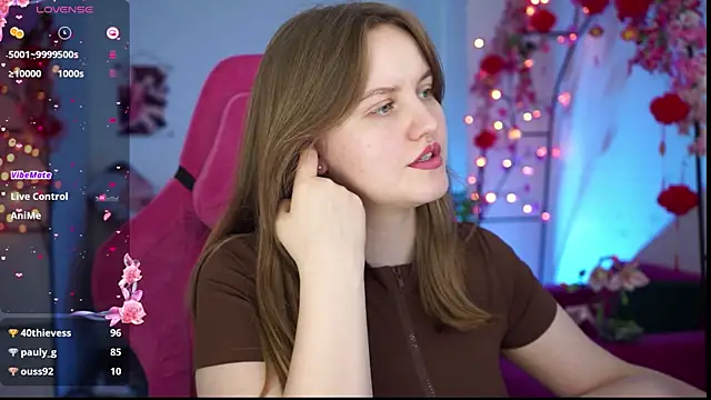 Show de KellyPoter na webcam