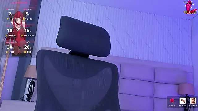 Chat +18 de CarolineFyre ao vivo