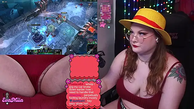 evamilaのライブXXXチャット