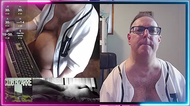 NakedOldNerdyDude's Live XXX Chat