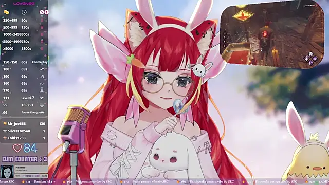 LewdFoxy_VT Adlı Modelin Web Kamerası Şovu