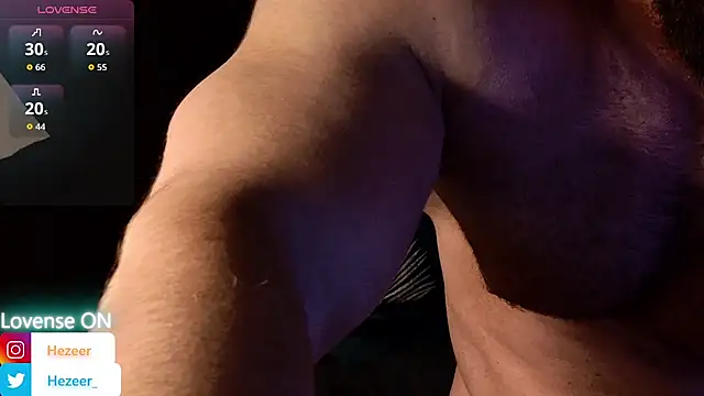 Show de Musculus6 na webcam