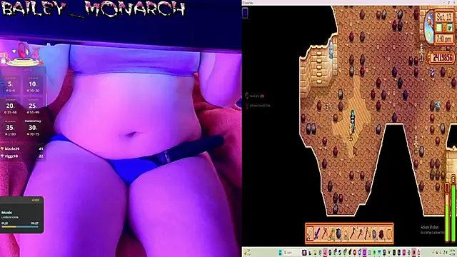 baileymonarchのウェブカメラショー