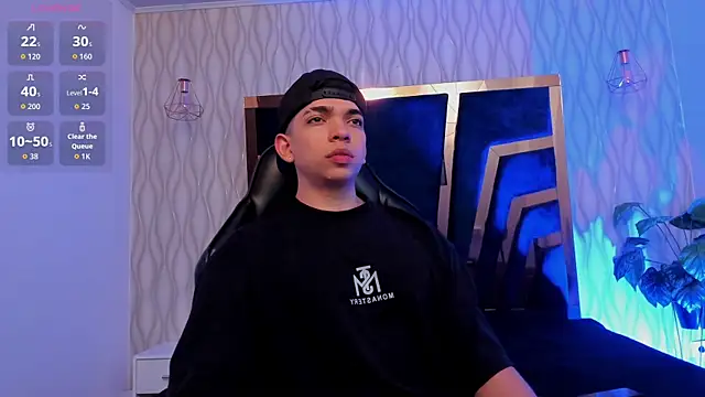 Julian_Mercierのウェブカメラショー