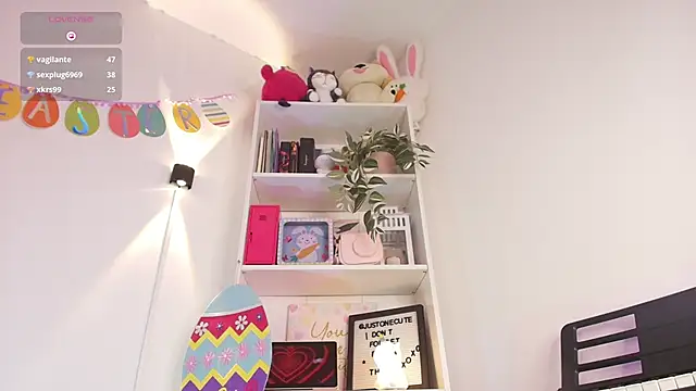 justonecuteのウェブカメラショー