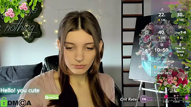 Živý XXX chat CherryBloom777