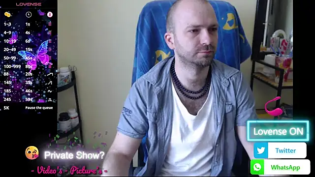 عرض كام RealManHaveHairy