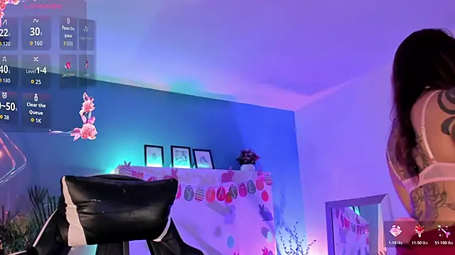 Show Webcam de Megan_inked