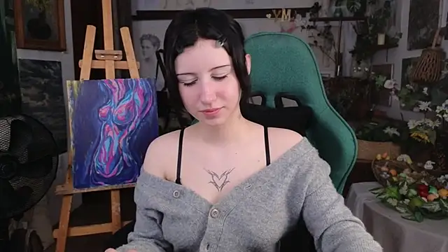 Show modela EffieMeowley na web-kameri