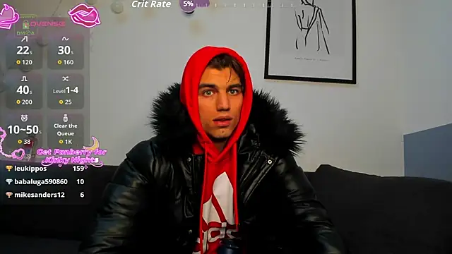 Webkamerová show Kyle_Baker