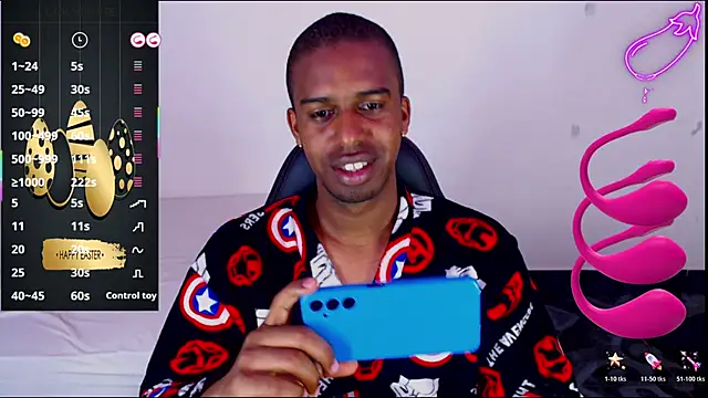 Show modela mrjhon26 na web-kameri