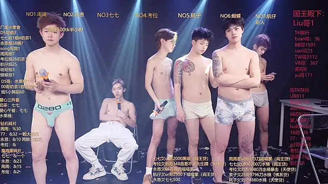 Show de webcam de BTS-007