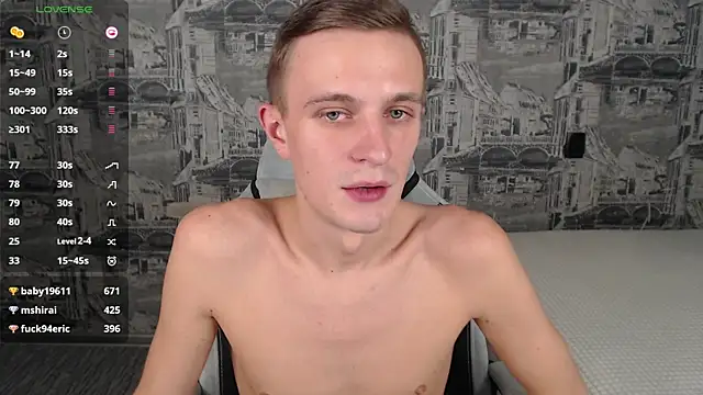 Oliver_Fresh: διαδικτυακό σόου στην κάμερα