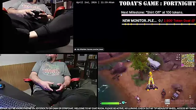 DeanonCam's Webcam Show