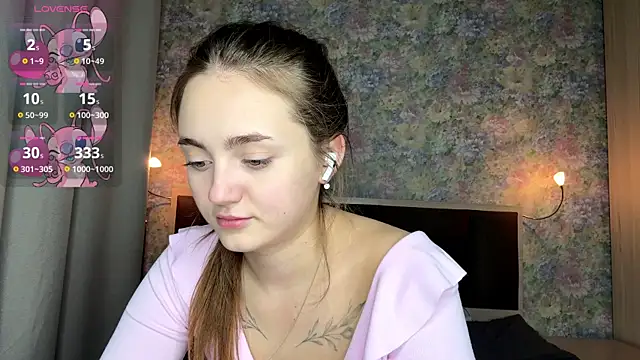 LoraDavi Adlı Modelin Web Kamerası Şovu