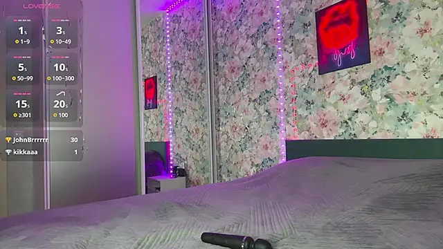 Chat +18 de LizzyMooore ao vivo