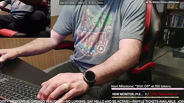 Show webcam de DeanonCam