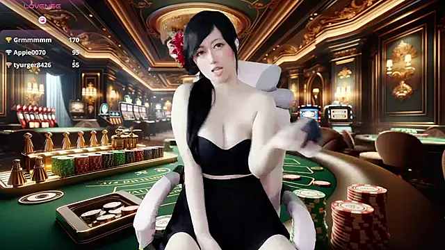 LuckyCute-Tutu Adlı Modelin Canlı XXX Sohbeti