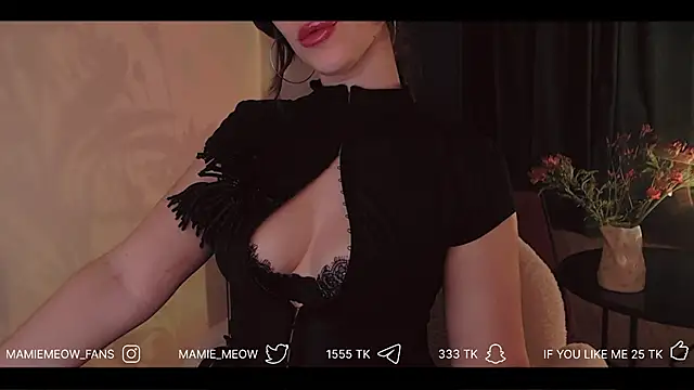 Chatroom XXX en direct de Mamiemeow