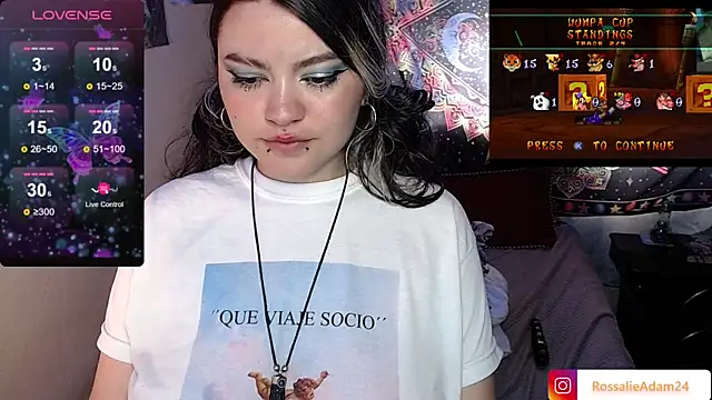 RossalieAdam24のライブXXXチャット