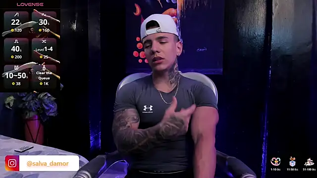 SalvatoreDmore Adlı Modelin Web Kamerası Şovu