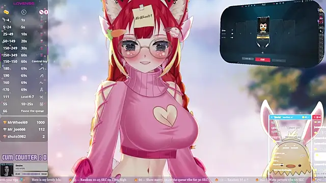 LewdFoxy_VT 라이브 XXX 채팅