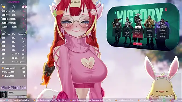 LewdFoxy_VT's Live XXX Chat