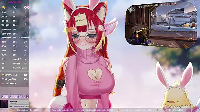 Chat +18 de LewdFoxy_VT ao vivo