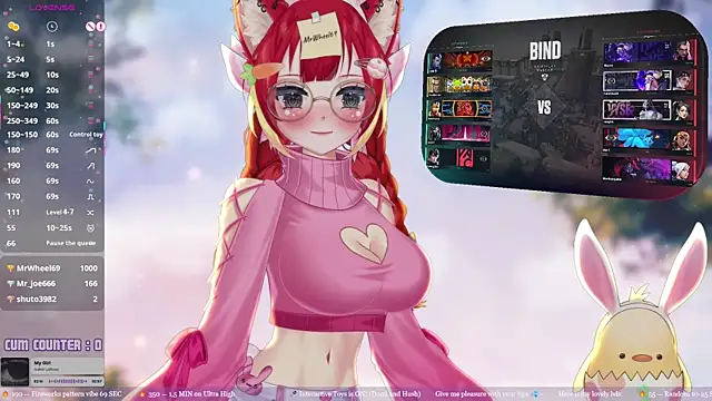 LewdFoxy_VT 网络视讯表演