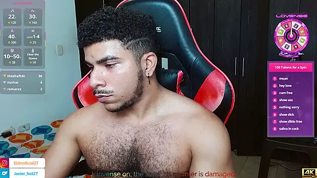 Javier_Hot27_ webkamerás műsora