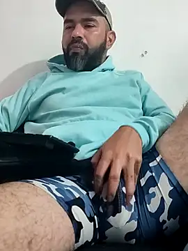 hairyandbigmann: διαδικτυακό σόου στην κάμερα